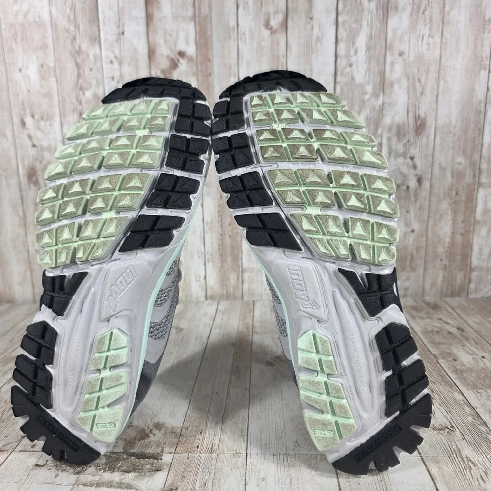 Inov8 Roadclaw 275 Knit Women's Running Shoes Gray Mint‎ Size 7.5